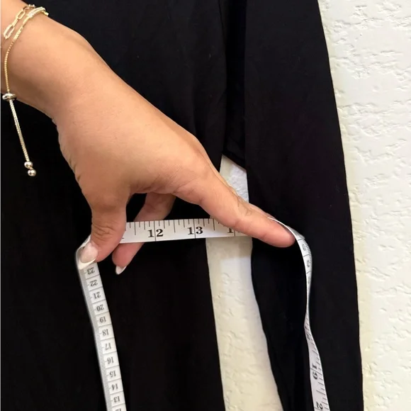 Reformation Elegant Black Turtleneck Dress - Picture 7 of 7